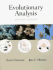 Evolutionary Analysis--Second 2nd Edition