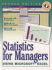Statistics for Managers Using Microsoft Excel (2nd Edition)