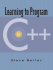Learning to Program in C++ (Cd-Rom)