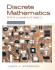 Discrete Mathematics With Combinatorics (Second Edition).