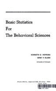 Basic Statistics for the Behavioral Sciences (Educational, Measurement, Research and Statistics Series)