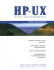 Hp-Ux Tuning and Performance: Concepts, Tools and Methods
