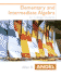 Elementary and Intermediate Algebra