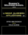 Student's Solutions Manual to Linear Algebra With Applications 3rd Ed