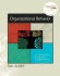 Organizational Behavior: an Introduction to Your Life in Organizations