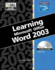 Learning Microsoft Office Word 2003