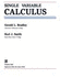 Single Variable Calculus