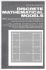 Discrete Mathematical Models With Applications to Social, Biological, and Environmental Problems