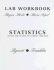 Statistics Lab Workbook: Art & Science of Learning From Data