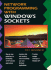 Network Programming With Windows Sockets (Bk/Disk)