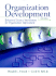 Organization Development: Behavioral Science Interventions for Organization Improvement