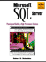 Microsoft Sql Server: Planning and Building a High Performance Database