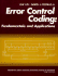Error Control Coding (Prentice-Hall Computer Applications in Electrical Engineering Series)