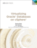Virtualizing Oracle Databases on Vsphere