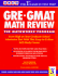 Gre Gmat Math Review (Arco Academic Test Preparation Series)