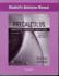 Student Solutions Manual for Precalculus: Concepts Through Functions, a Unit Circle Approach