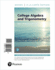 College Algebra and Trigonometry, Books a La Carte Edition