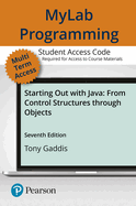 Starting Out With Java: From Control Structures Through Objects--Mylab Programming With Pearson Etext