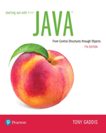 Starting Out With Java: From Control Structures Through Objects, Global Edition