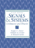 Signals and Systems: Continuous and Discrete
