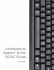 Introduction to Multisim for the Dc/Ac Course