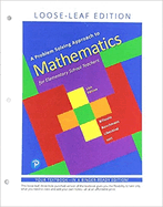A Problem Solving Approach to Mathematics for Elementary School Teachers (Pearson+)
