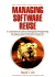 Managing Software Reuse