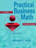 Practical Business Math: an Applications Approach