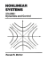 Nonlinear Systems: Volume I-Dynamics and Control