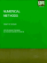 Numerical Methods: With Numerous Examples and Solved Illustrative Problems