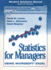 Statistics for Managers-Using Microsoft Excel: Student Solutions Manual