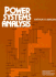 Power System Analysis 2nd Edition