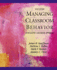 Managing Classroom Behaviors: a Reflective Case-Based Approach