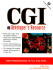 Cgi Developer*S Resource: Web Programming in Tcl and Perl