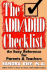 The Add/Adhd Checklist