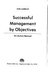 Successful Management By Objectives: an Action Manual (Spectrum Book; S480)