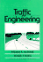 Traffic Engineering (Prentice Hall Polytechnic Series in Traffic Engineering)