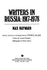 Writers in Russia: 1917-1978