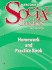 Our Communities: Homework and Practice Book, Grade 3 (Harcourt Social Studies)