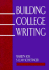Building College Writing [Paperback] By Kok, Marilyn R.; Schietinger, S. Leah