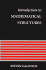 Introduction to Mathematical Structures