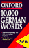 10, 000 German Words (Oxford Quick Reference)