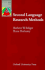 Second Language Research Methods (Oxford Applied Linguistics)