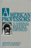 American Professors: a National Resource Imperiled