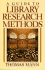 A Guide to Library Research Methods