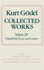 Collected Works (Collected Works of Kurt Godel)