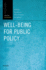Well-Being for Public Policy (Oxford Positive Psychology Series)