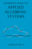 Introduction to Applied Algebraic Systems