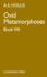 Ovid: Metamorphoses: Book Vlli