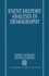 Event History Analysis in Demography